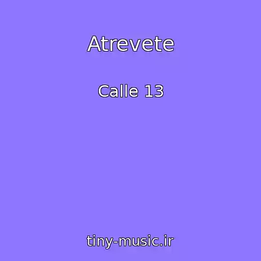 کاور آهنگ Atrevete از Calle 13