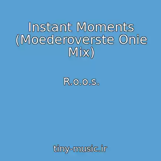 کاور آهنگ Instant Moments (Moederoverste Onie Mix) از R.o.o.s.