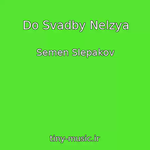 کاور آهنگ Do Svadby Nelzya از Semen Slepakov