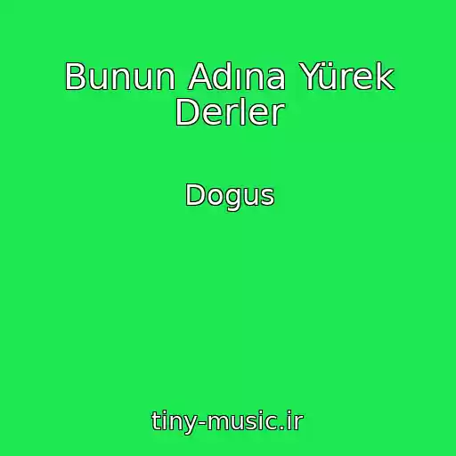 کاور آهنگ Bunun Adına Yürek Derler از Dogus