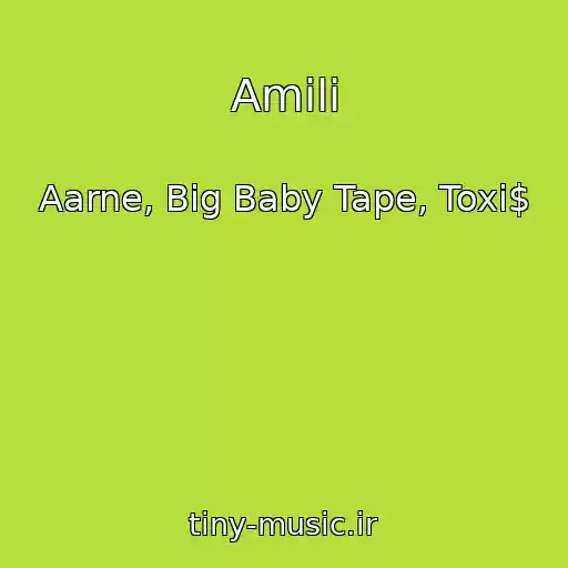 کاور آهنگ Amili از Aarne, Big Baby Tape, Toxi$