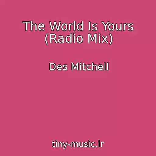 کاور آهنگ The World Is Yours (Radio Mix) از Des Mitchell