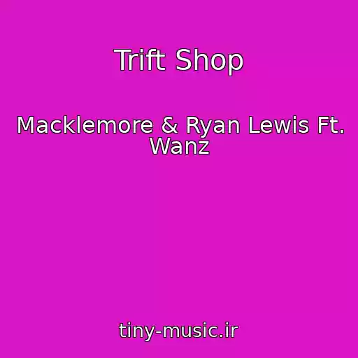 کاور آهنگ Trift Shop از Macklemore & Ryan Lewis Ft. Wanz
