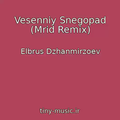 کاور آهنگ Vesenniy Snegopad (Mrid Remix) از Elbrus Dzhanmirzoev