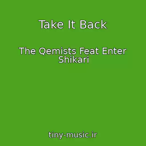 کاور آهنگ Take It Back از The Qemists Feat Enter Shikari