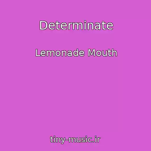کاور آهنگ Determinate از Lemonade Mouth