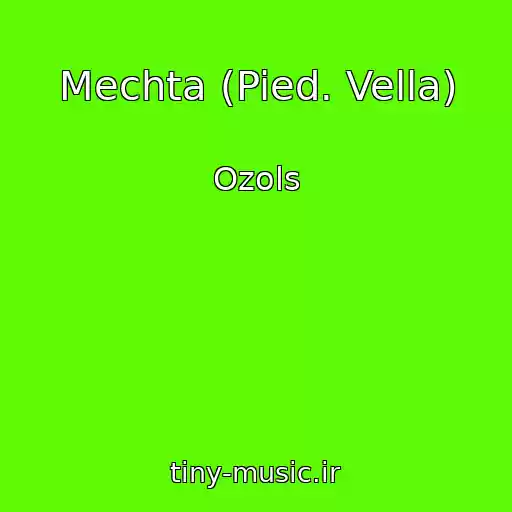 کاور آهنگ Mechta (Pied. Vella) از Ozols