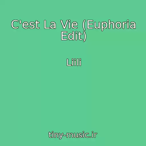 کاور آهنگ C'est La Vie (Euphoria Edit) از Liili