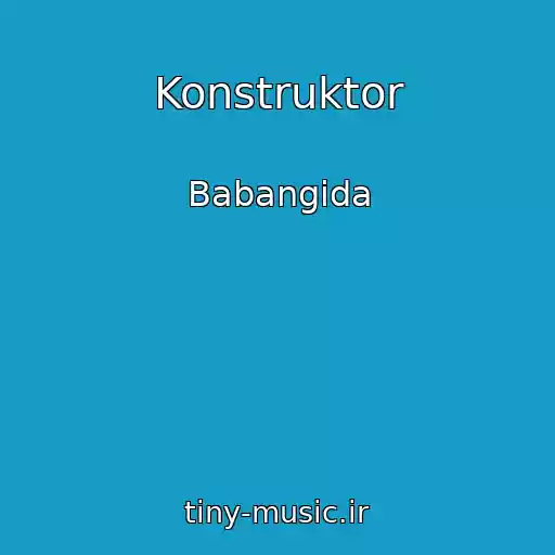 کاور آهنگ Konstruktor از Babangida