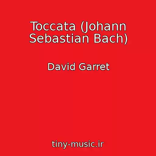 کاور آهنگ Toccata (Johann Sebastian Bach) از David Garret