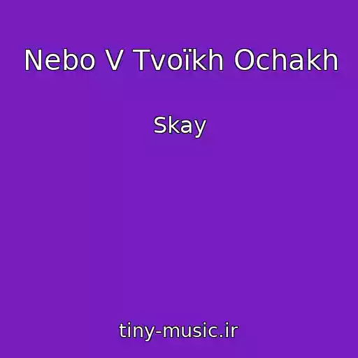 کاور آهنگ Nebo V Tvoїkh Ochakh از Skay