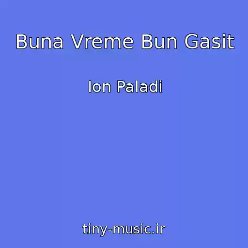 کاور آهنگ Buna Vreme Bun Gasit از Ion Paladi