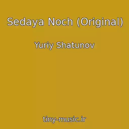 کاور آهنگ Sedaya Noch (Original) از Yuriy Shatunov