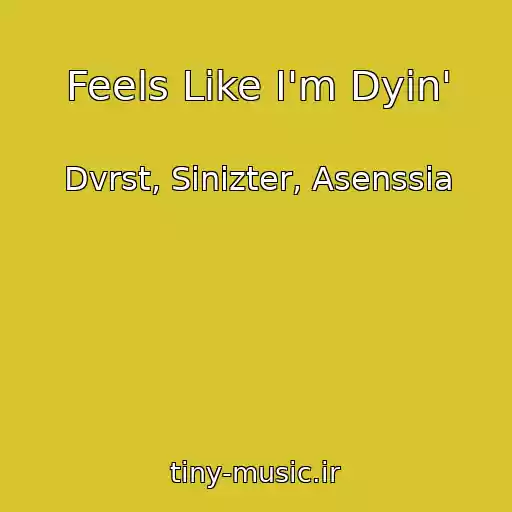 کاور آهنگ Feels Like I'm Dyin' از Dvrst, Sinizter, Asenssia