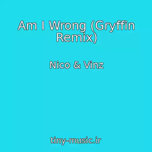 کاور آهنگ Am I Wrong (Gryffin Remix) از Nico & Vinz