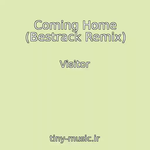 کاور آهنگ Coming Home (Bestrack Remix) از Visitor