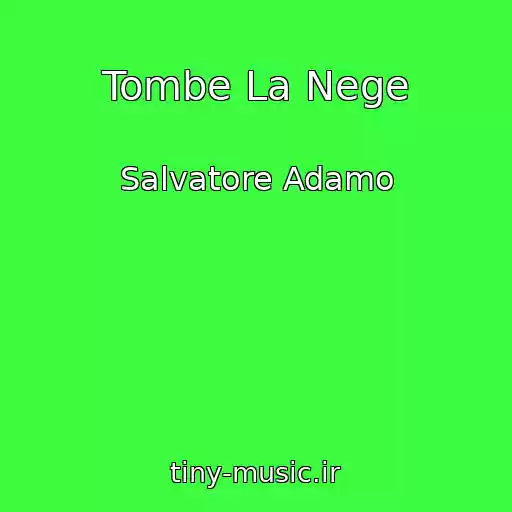 کاور آهنگ Tombe La Nege از Salvatore Adamo