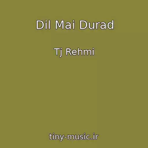کاور آهنگ Dil Mai Durad از Tj Rehmi