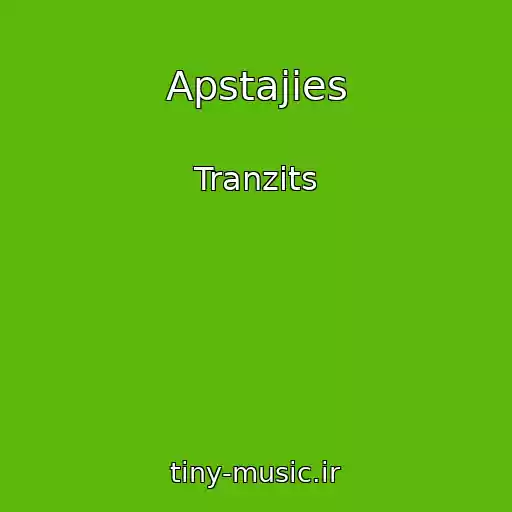 کاور آهنگ Apstajies از Tranzits