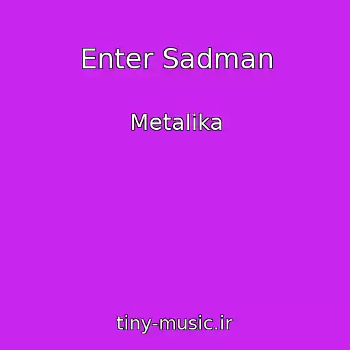کاور آهنگ Enter Sadman از Metalika