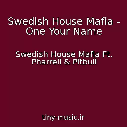کاور آهنگ Swedish House Mafia - One Your Name از Swedish House Mafia Ft. Pharrell & Pitbull