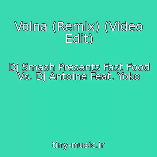 کاور آهنگ Volna (Remix) (Video Edit) از Dj Smash Presents Fast Food Vs. Dj Antoine Feat. Yoko