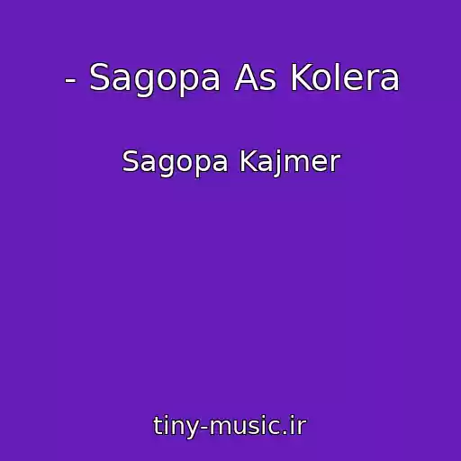 کاور آهنگ - Sagopa As Kolera از Sagopa Kajmer