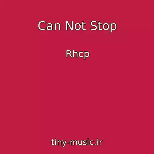 کاور آهنگ Can Not Stop از Rhcp