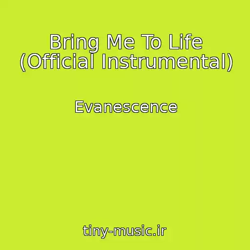 کاور آهنگ Bring Me To Life (Official Instrumental) از Evanescence