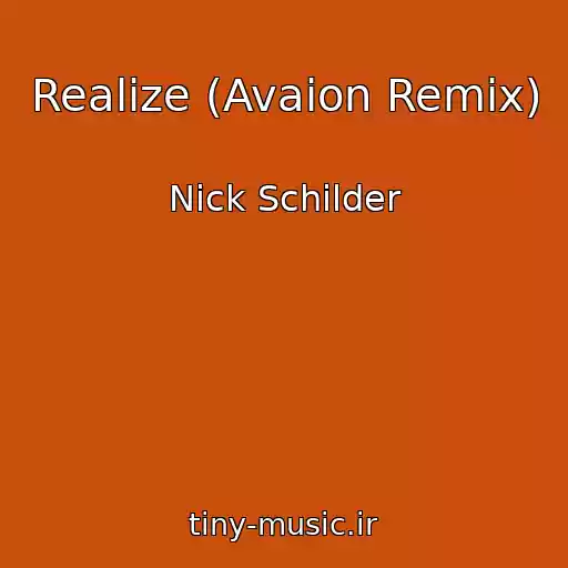 کاور آهنگ Realize (Avaion Remix) از Nick Schilder