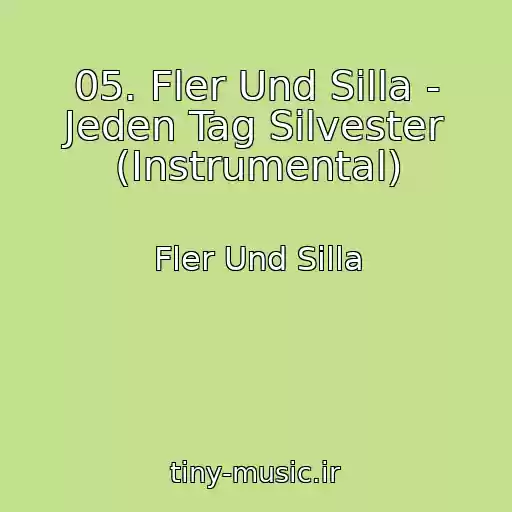 کاور آهنگ 05. Fler Und Silla - Jeden Tag Silvester (Instrumental) از Fler Und Silla