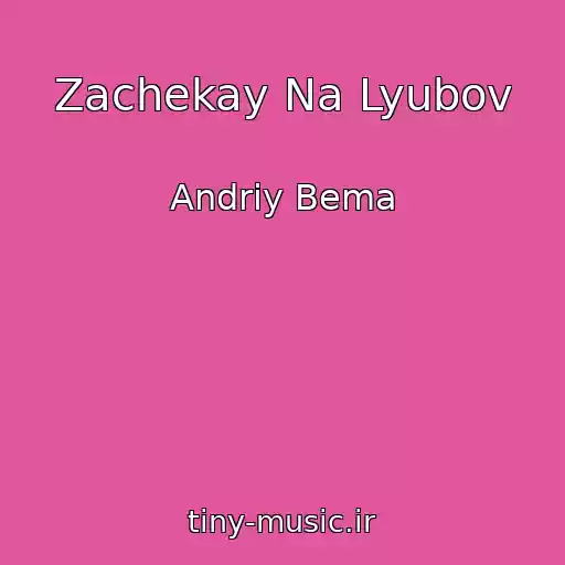 کاور آهنگ Zachekay Na Lyubov از Andrіy Bema