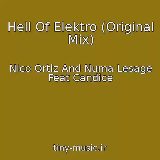 کاور آهنگ Hell Of Elektro (Original Mix) از Nico Ortiz And Numa Lesage Feat Candice