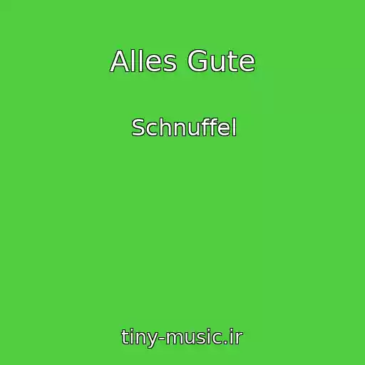 کاور آهنگ Alles Gute از Schnuffel