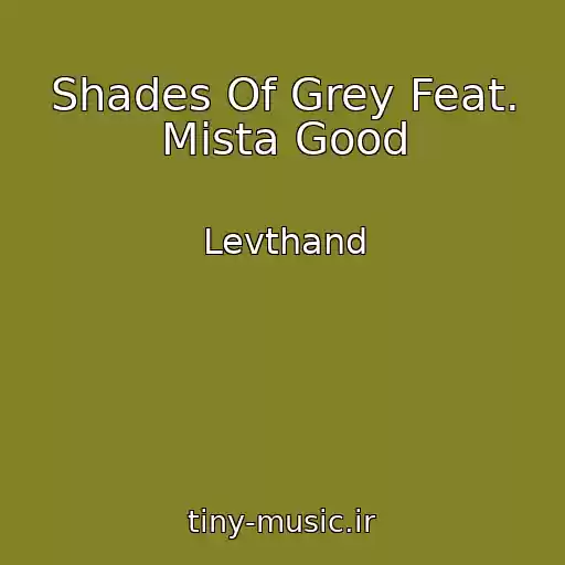 کاور آهنگ Shades Of Grey Feat. Mista Good از Levthand