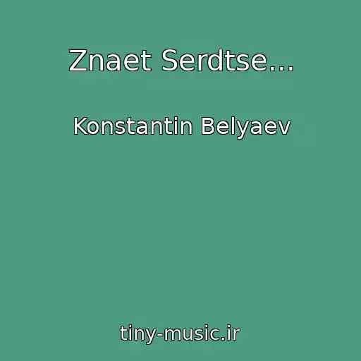 کاور آهنگ Znaet Serdtse... از Konstantin Belyaev