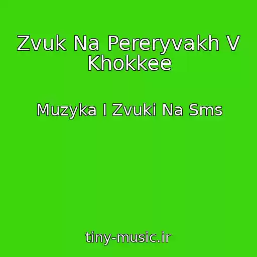 کاور آهنگ Zvuk Na Pereryvakh V Khokkee از Muzyka I Zvuki Na Sms