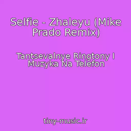کاور آهنگ Selfie - Zhaleyu (Mike Prado Remix) از Tantsevalnye Ringtony I Muzyka Na Telefon