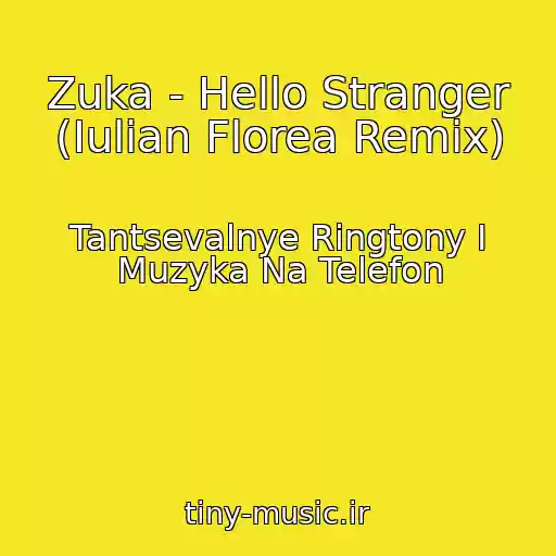 کاور آهنگ Zuka - Hello Stranger (Iulian Florea Remix) از Tantsevalnye Ringtony I Muzyka Na Telefon