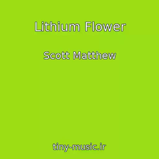 کاور آهنگ Lithium Flower از Scott Matthew