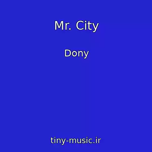 کاور آهنگ Mr. City از Dony