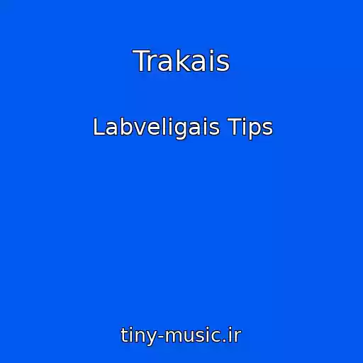 کاور آهنگ Trakais از Labveligais Tips