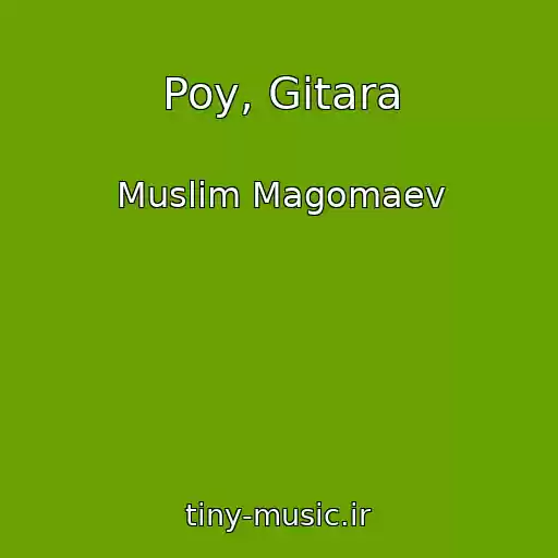 کاور آهنگ Poy, Gitara از Muslim Magomaev