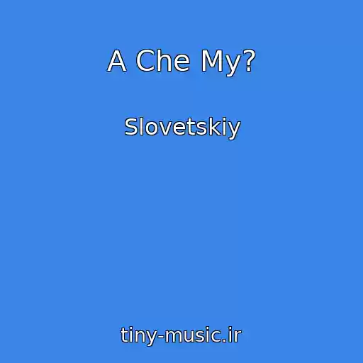 کاور آهنگ A Che My? از Slovetskiy