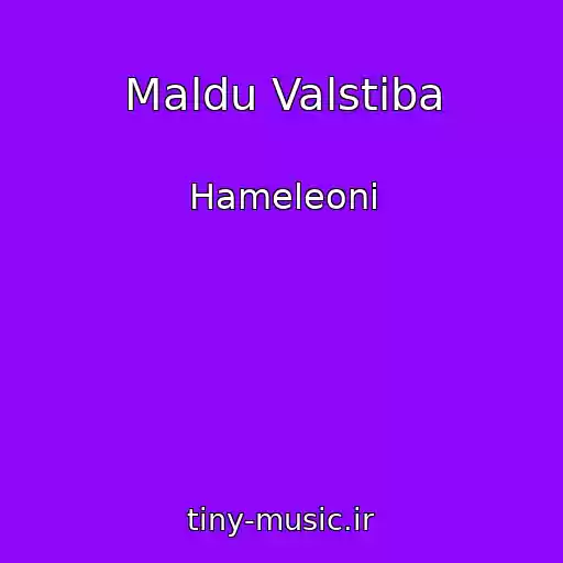 کاور آهنگ Maldu Valstiba از Hameleoni