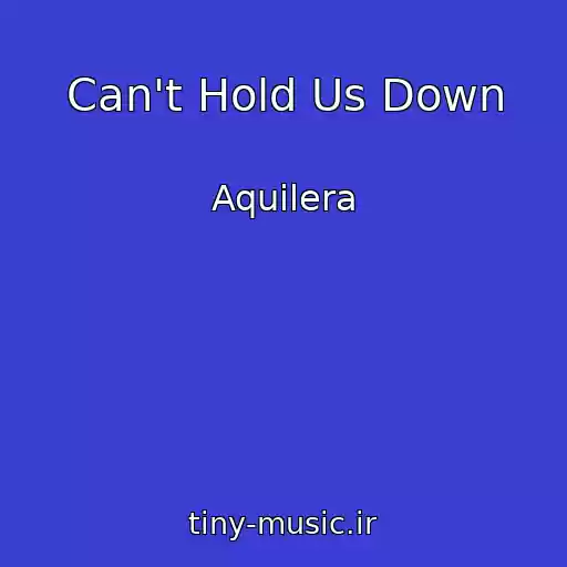کاور آهنگ Can't Hold Us Down از Aquilera