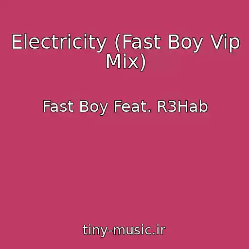 کاور آهنگ Electricity (Fast Boy Vip Mix) از Fast Boy Feat. R3Hab