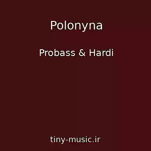 کاور آهنگ Polonyna از Probass & Hardi