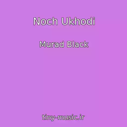 کاور آهنگ Noch Ukhodi از Murad Black