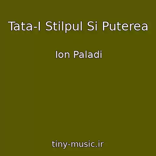 کاور آهنگ Tata-I Stilpul Si Puterea از Ion Paladi
